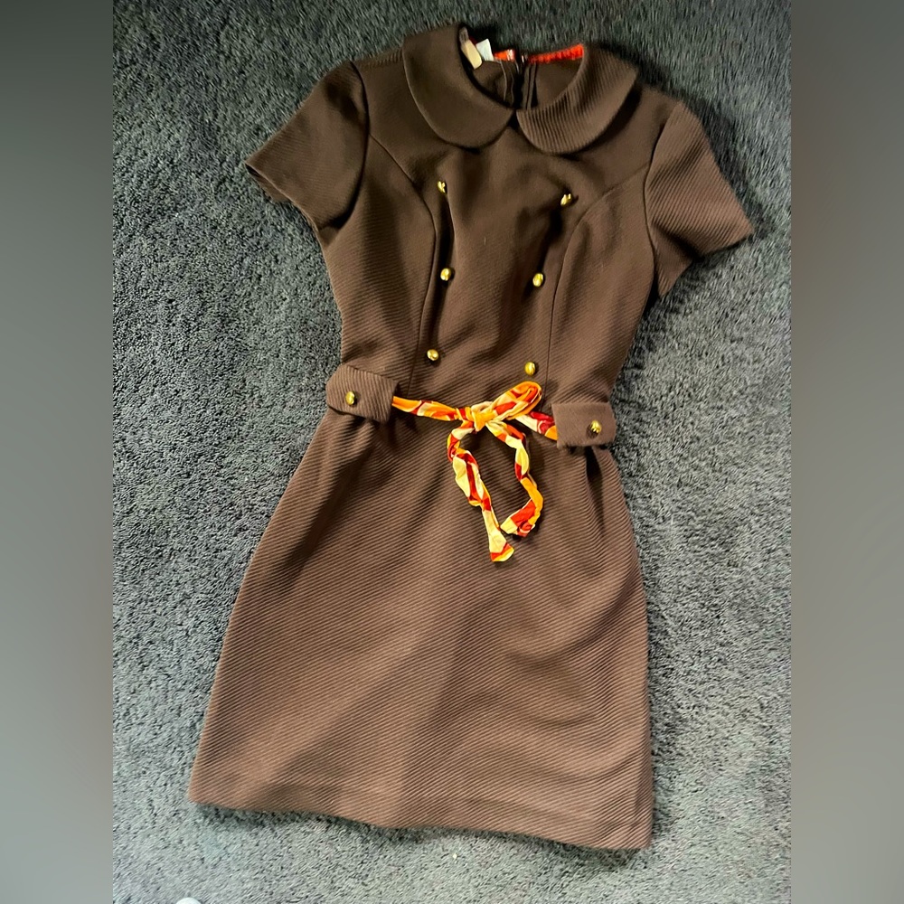 Vintage polyester dress
